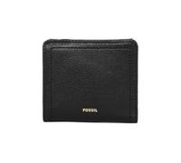 Fossil Brieftasche für Frauen Logan, Leder/Polyurethanbesatz Bifold schwarz 10,2 cm L x 2,5 cm B x 8,9 cm H SL7829001
