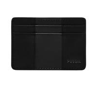 Fossil Brieftasche für Herren Everett, Leder/PVC Kartenetui schwarz 10,2 cm L x 0,6 cm B x 7,0 cm H ML4398001