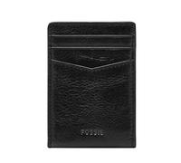 Fossil Brieftasche für Männer Andrew, Eco Leder Kartenetui dark brown, 7,7 cm L x 0,7 cm B x 10,8 cm H ML4173001