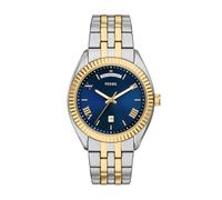 Fossil Campbell Herren 42MM Zweifarbige Edelstahluhr, FS6141