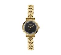 Fossil Carlie Damen 28MM Goldfarbene Edelstahluhr, ES5440