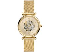 Fossil Carlie ME3250 - Damen - 35 mm - Analog - Automatik - Mineralglas
