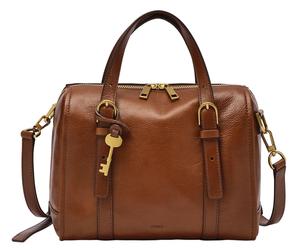 FOSSIL Carlie Satchel Brown