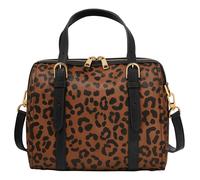 FOSSIL Carlie Satchel Leopard