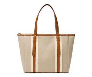 FOSSIL Carlie Tote Natural Brown