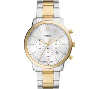 Fossil Chronograph Edelstahl bicolor Herren