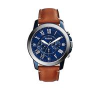 Fossil Herrenuhr Chronograph Grant Leder hellbraun FS5151