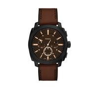 Fossil Herren Analog Quarz Uhr mit Leder Armband FS6101