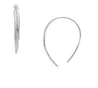 Fossil Creolen - Feather - JFS00405040 silber