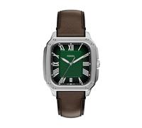 Fossil Herrenuhr Edelstahl braun Herren