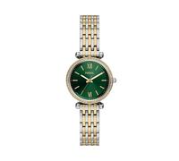 Fossil Damen Analog Quarz Uhr mit Edelstahl Armband ES5439