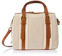 FOSSIL Carlie Satchel Natural Brown