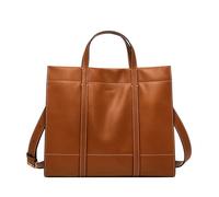 Fossil Damen Carmen Leder Shopper Tote Portemonnaie Handtasche, brandy
