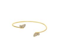 Fossil Damen Edelstahl mit offener Manschette Armspange