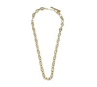 Fossil Kette ohne Anhänger HERITAGE D-LINK, JF04521710, gelb|goldfarben