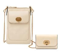 Fossil Damen Harper Umhängetasche, Weiß, 10.8 Cm L X 2.5 Cm W X 17.1 Cm H EU