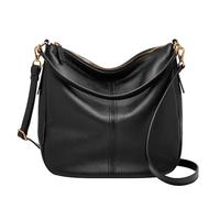 Fossil Damen Jolie Bag Hobo, Schwarz/Schwarz