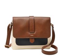 Fossil Damen Kinley Kleine Umhängetasche Handtasche, Neutraler Farbblock, Einheitsgröße