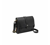 Fossil Damen Kinley Small Crossbody-Black Umhängetasche, Handtasche, Schwarz