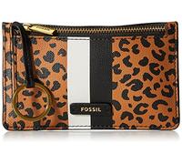 Fossil Damen Logan Zip Kartenetui, Gepard
