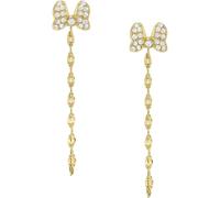 Fossil Damen-Ohrhänger Edelstahl Glasstein One Size 88865341