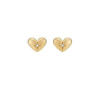 Fossil Ohrstecker Sadie JF04832710 goldfarbener Edelstahl Damen Pfostenverschluss