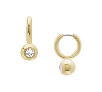 Fossil Damen-Ohrstecker Messing vergoldet - JA7254710 One Size, Messing ohne Edelstein, JA7254710, Einheitsgröße, Messing, Kein Edelstein