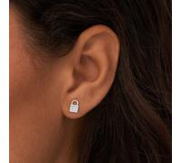 Fossil Damen Ohrstecker JFS00626040 Lock Sterlingsilber