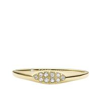 Fossil Damen Ring, All Stacked Up Gold-Tone Edelstahl Stapel Ring