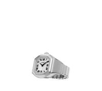Quarzuhr FOSSIL "Watch Ring", edelstahlfarben, Armbanduhren, Damen, Quarzuhr, Armbanduhr, Damenuhr, Edelstahlarmband, analog (93285714-0) edelstahlfarben