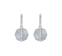 Fossil Ohrringe JF04911040 Damen – Silber-Ton Messing, Ohrstecker-Verschluss