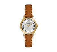 Fossil Damen Analog Quarz Uhr mit Leder Armband ES5397
