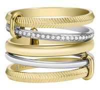 Fossil Damenring Edelstahl 55 Damen