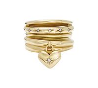 Fossil - Damenring Edelstahl Ringe 1 ct