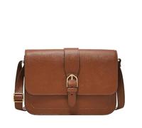 Fossil Damentasche Zoey, braune grosse Crossbodytasche aus Leder, L: 25,4 cm, B: 7,6 cm, H: 17,8 cm, ZB1935200