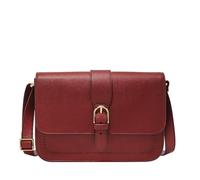 Fossil Damentasche Zoey, rote grosse Crossbodytasche aus Leder, L: 25,4 cm, B: 7,6 cm, H: 17,8 cm, ZB1935602