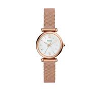 Orologio Fossil Carlie Mini in acciaio tonalità oro rosa - ES4433