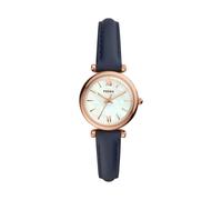 Fossil Analog Carlie Mini Damenuhr ES4502 Blau