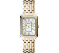 Fossil Damenuhr Edelstahl bicolor Damen