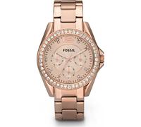 Fossil Damenuhr Edelstahl roségold Damen