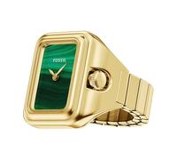 Fossil Raquel Damen 14MM Goldfarbene Edelstahlringuhr, ES5448