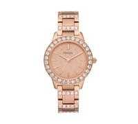 Fossil Damen Analog Quarz Uhr mit Edelstahl Armband ES3020