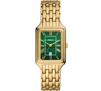 FOSSIL Raquel Damenuhr, Quarz-Dreizeigerwerk mit Edelstahlarmband