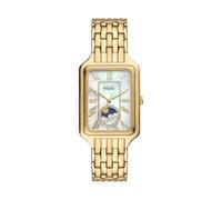 Fossil Damen Analog Quarz Uhr mit Edelstahl Armband ES5398