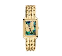 Fossil Damen Analog Quarz Uhr mit Edelstahl Armband ES5409