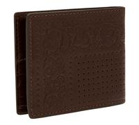 FOSSIL Derrick Bifold Wallet With Flip ID Brown Paisley