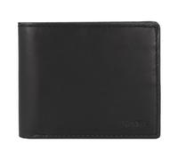 Fossil Derrick Geldbörse RFID Schutz Leder 12 cm schwarz