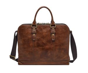 FOSSIL Dillon Pilot Bag Cognac