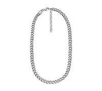Fossil Edelstahlkette JEWELRY BOLD CHAINS JF04614040 8,6 mm Karabinerverschluss silberfarben
