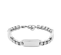 Fossil Drew Herrenarmband aus Edelstahl mit Karabinerverschluss